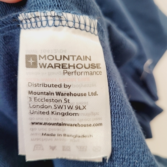 Mountain Warehouse Performance Deep Blue Open Front Cardigan - Picture 6 of 9